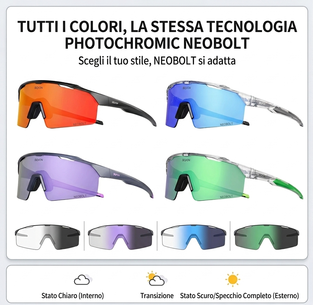 NEOBOLT Fotocromatiche